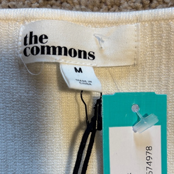 Beige Ribbed Tank Top - Picture 2 of 3